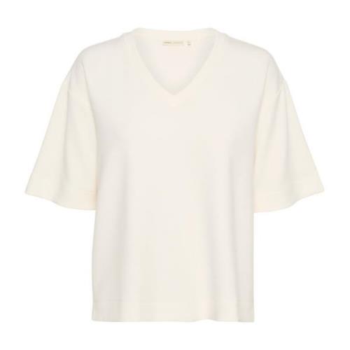 Oversize Tshirt Whisper White InWear , White , Dames