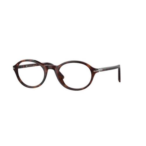 Stijlvolle Montura Carey Bril Persol , Brown , Unisex