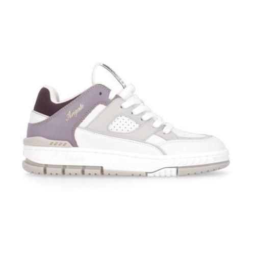 Paarse Leren Dames Sneakers Axel Arigato , Multicolor , Dames