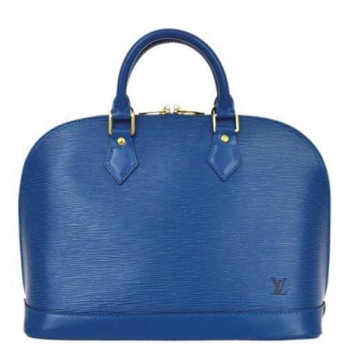 Pre-owned Leather louis-vuitton-bags Louis Vuitton Vintage , Blue , Da...