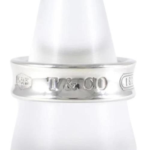 Pre-owned Silver rings Tiffany & Co. Pre-owned , Gray , Dames