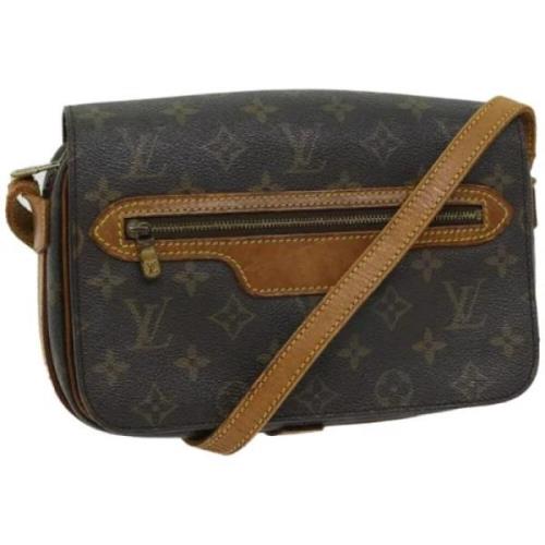 Pre-owned Canvas louis-vuitton-bags Louis Vuitton Vintage , Brown , Da...