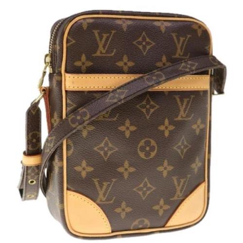 Pre-owned Canvas louis-vuitton-bags Louis Vuitton Vintage , Brown , Da...