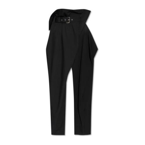 Wollen broek JW Anderson , Black , Dames