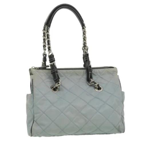 Pre-owned Nylon prada-bags Prada Vintage , Gray , Dames