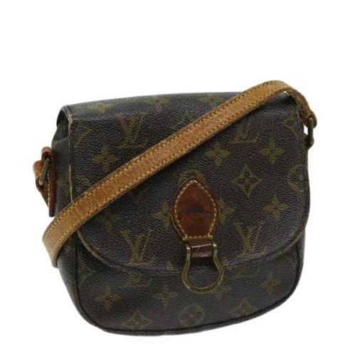 Pre-owned Canvas louis-vuitton-bags Louis Vuitton Vintage , Brown , Da...