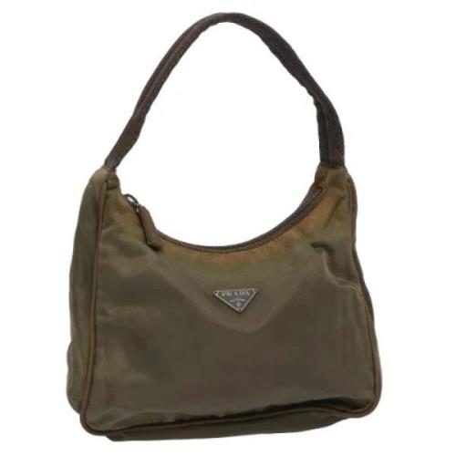 Pre-owned Nylon prada-bags Prada Vintage , Green , Dames