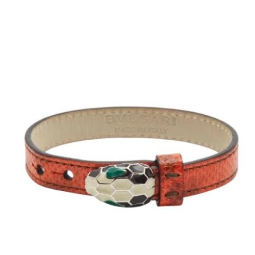 Pre-owned Leather bracelets Bvlgari Vintage , Multicolor , Dames