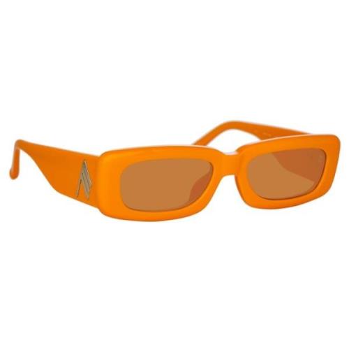Stijlvolle zonnebril The Attico , Orange , Unisex