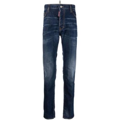 Blauwe Cool Guy Jeans Dsquared2 , Blue , Heren