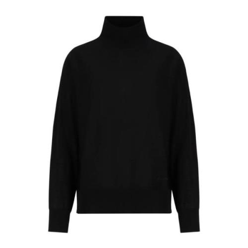 Puff Sleeve Sweater Emporio Armani , Black , Dames