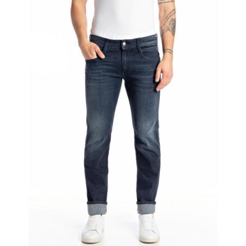 Regular Anbass Comfort Jeans Replay , Blue , Heren