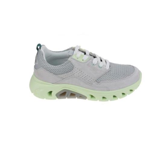 Flexibele Walking Sneaker - Grijs Gabor , Gray , Dames