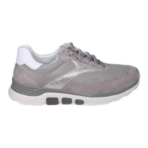 Walking Sneaker Rollingsoft Gabor , Gray , Dames