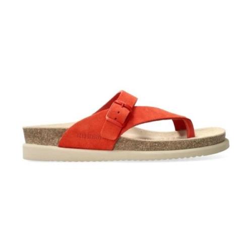 Rode 'Helen' Teenslipper Uitverkoop Mephisto , Red , Dames