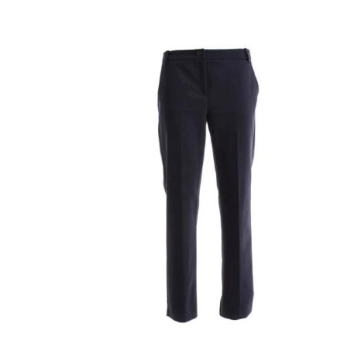 Katoenen Chino Broek voor Vrouwen Marella , Blue , Dames