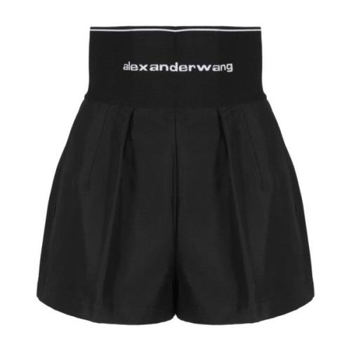 Safari Shorts Alexander Wang , Black , Dames