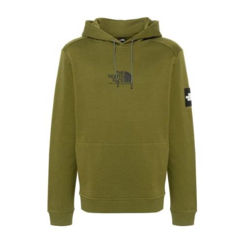 Bos Olijf Hoodie Sweatshirt The North Face , Green , Heren