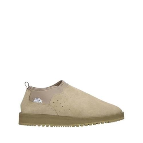 Middentaupe Wol-Gevoerde Sneakers Suicoke , Brown , Unisex