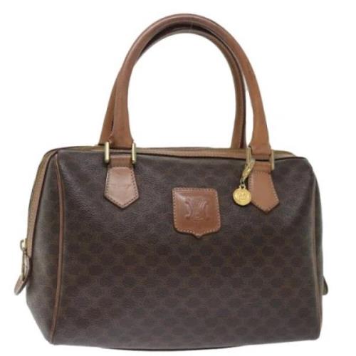 Pre-owned Leather celine-bags Celine Vintage , Brown , Dames