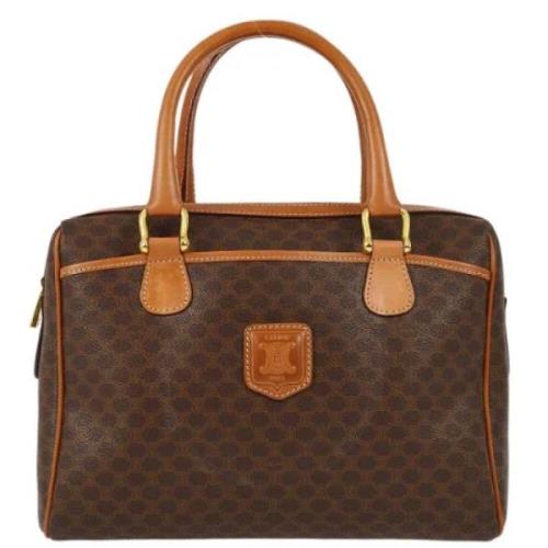 Pre-owned Leather celine-bags Celine Vintage , Brown , Dames