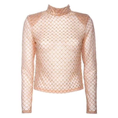 Gouden Damesoverhemden Nenette , Beige , Dames