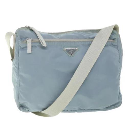 Pre-owned Nylon prada-bags Prada Vintage , Blue , Dames