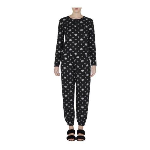 Fantasy Print Black Silver Pyjama Chiara Ferragni Collection , Black ,...