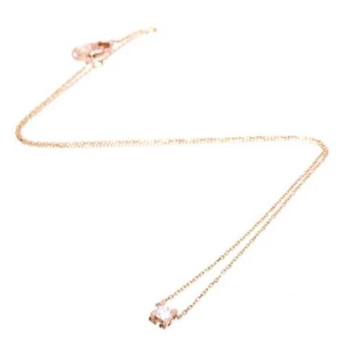 Pre-owned Rose Gold necklaces Cartier Vintage , Pink , Dames