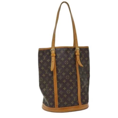 Pre-owned Canvas shoulder-bags Louis Vuitton Vintage , Brown , Dames