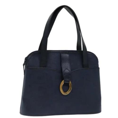 Pre-owned Canvas dior-bags Dior Vintage , Blue , Dames