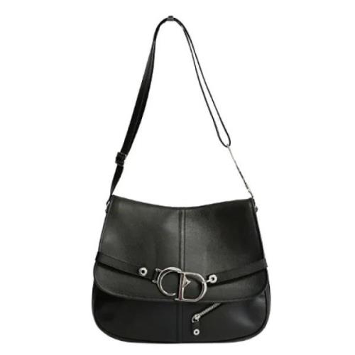 Pre-owned Leather dior-bags Dior Vintage , Black , Dames