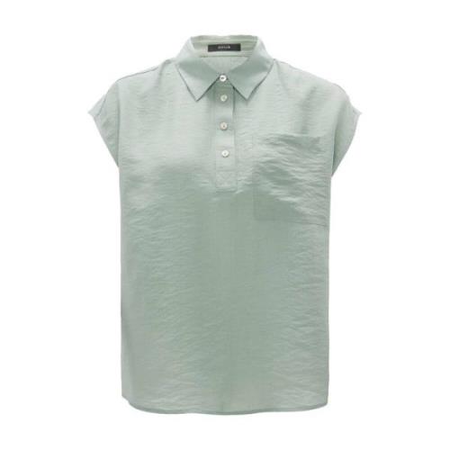 Lange Mouw Blouse Fairo Opus , Green , Dames