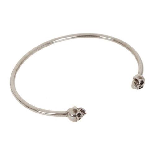 Metalen armbanden voor mannen Alexander McQueen , Gray , Heren