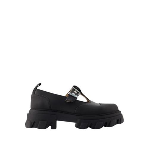 Loafers Ganni , Black , Dames