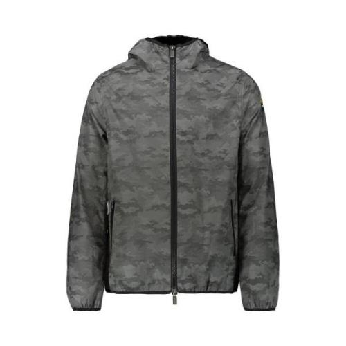 Heren Winddichte Jas met Camouflage Patroon Ciesse Piumini , Gray , He...