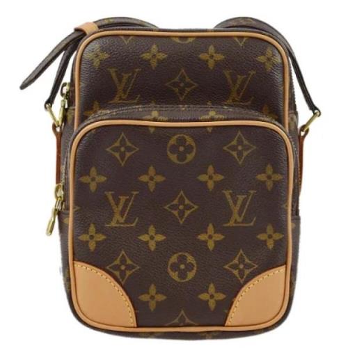 Pre-owned Leather louis-vuitton-bags Louis Vuitton Vintage , Brown , D...