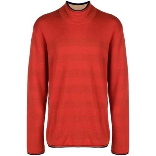 Pre-owned Wool tops Issey Miyake Pre-owned , Orange , Heren