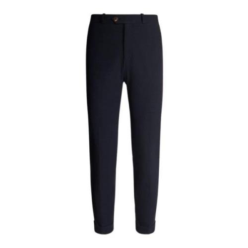 Heren Winter Micro Chino Broek RRD , Blue , Heren