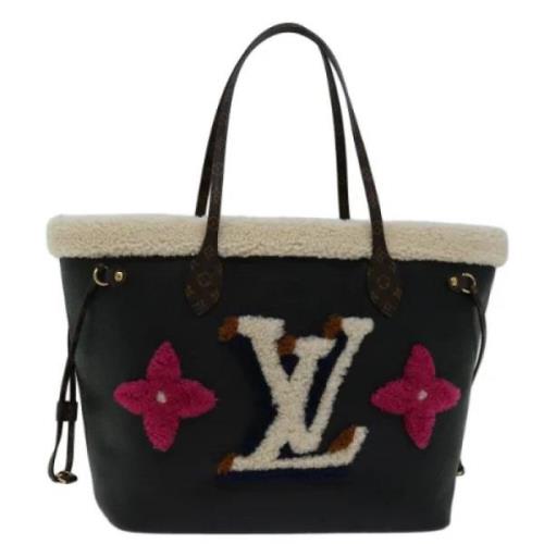 Pre-owned Canvas shoulder-bags Louis Vuitton Vintage , Black , Dames