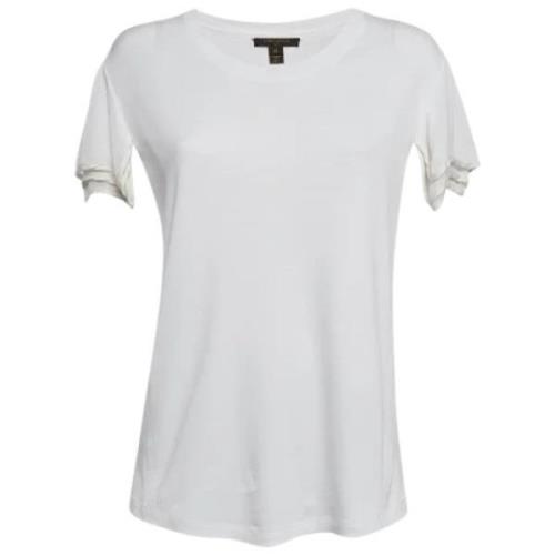 Pre-owned Fabric tops Louis Vuitton Vintage , White , Dames