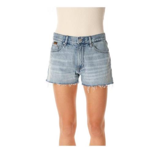 Denim Shorts Regular Fit Five-Pocket Style G-star , Blue , Dames