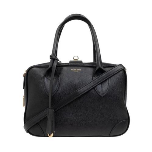 Zwarte Rechthoekige Body Tas Golden Goose , Black , Dames