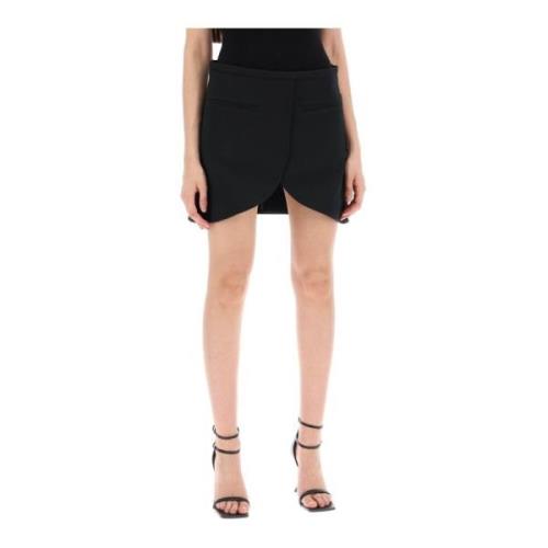 Short Skirts Courrèges , Black , Dames