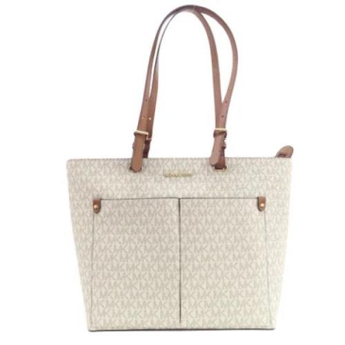 Pre-owned Canvas totes Michael Kors Pre-owned , Beige , Dames