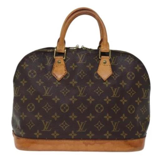 Pre-owned Canvas louis-vuitton-bags Louis Vuitton Vintage , Brown , Da...