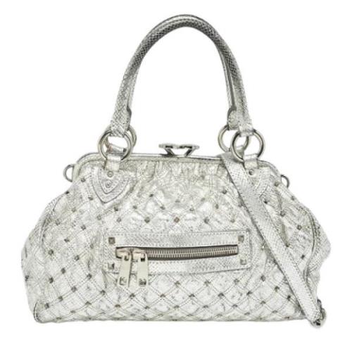 Pre-owned Leather handbags Marc Jacobs Pre-owned , Gray , Dames