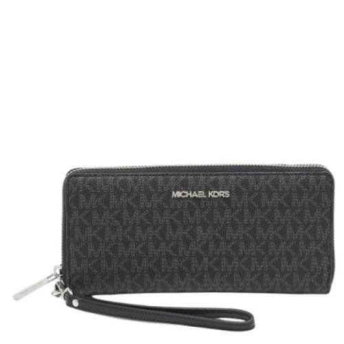 Pre-owned Coated canvas wallets Michael Kors Pre-owned , Black , Dames