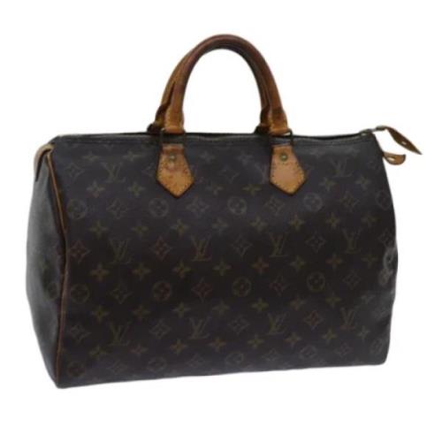 Pre-owned Canvas louis-vuitton-bags Louis Vuitton Vintage , Brown , Da...