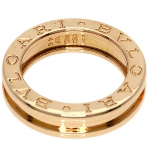Pre-owned Rose Gold rings Bvlgari Vintage , Yellow , Dames